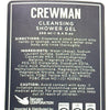 Crewman Cedarwood & Bergamot Shower Gel For Men 250ml Body Wash