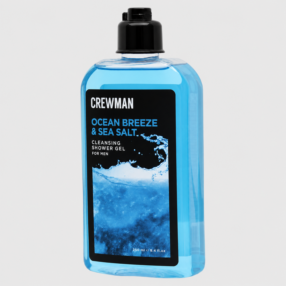 Crewman Ocean Breeze & Sea Salt Shower Gel For Men 250ml Body Wash