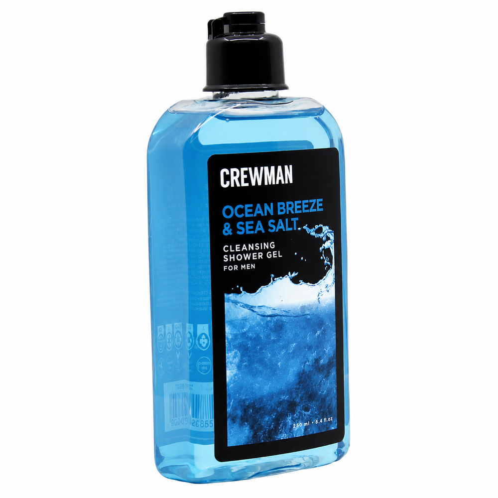 Crewman Ocean Breeze & Sea Salt Shower Gel For Men 250ml Body Wash