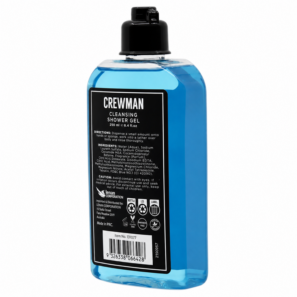 Crewman Ocean Breeze & Sea Salt Shower Gel For Men 250ml Body Wash