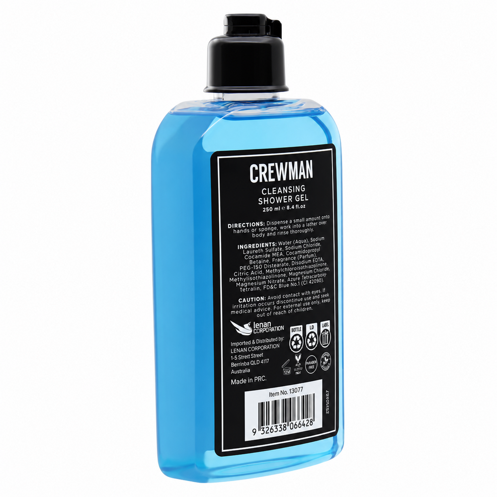 Crewman Ocean Breeze & Sea Salt Shower Gel For Men 250ml Body Wash