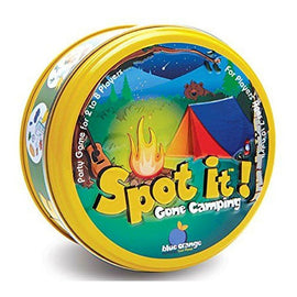 Spot It! Gone Camping Card Game in Tin 2-8 Players Ages 7+