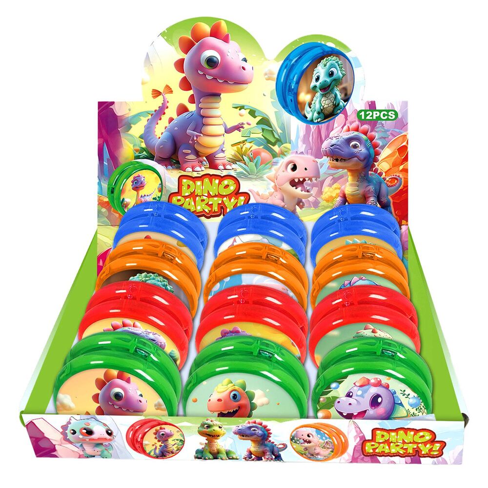Dino Party Yo-Yo Counter Display of 12