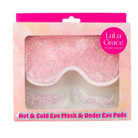 Lulu Grace Candy Pop Hot & Cold Eye Mask Set Pink