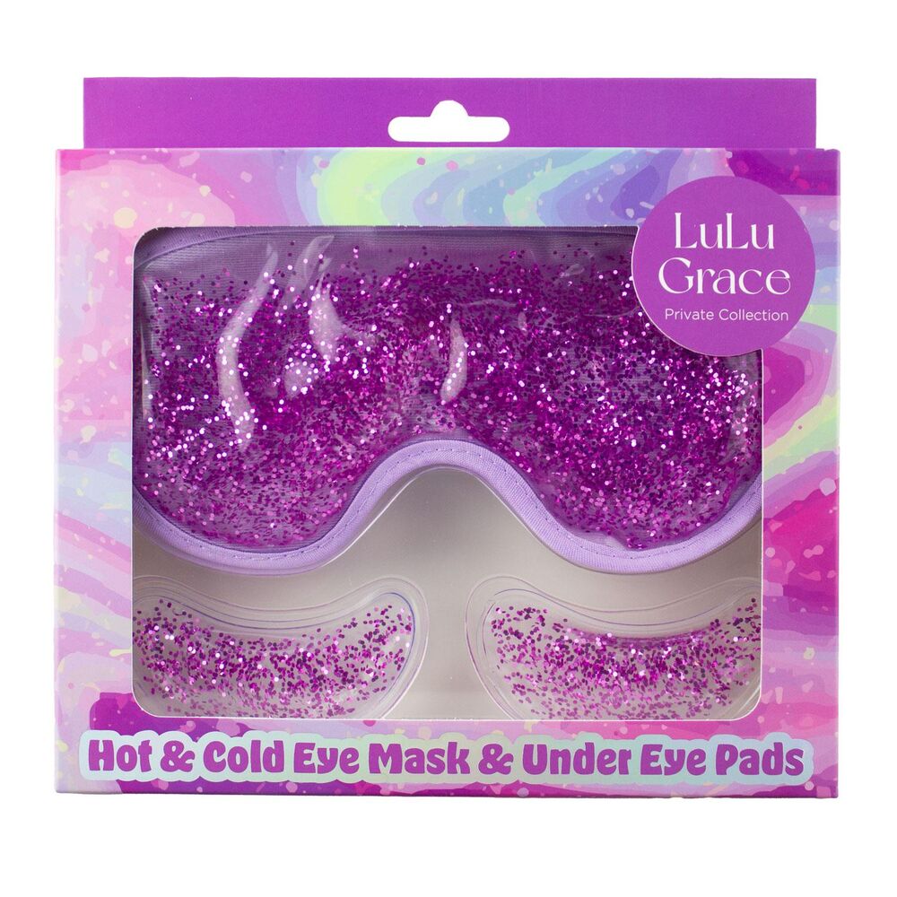 Lulu Grace Candy Pop Hot & Cold Eye Mask Set Lilac