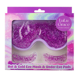 Lulu Grace Candy Pop Hot & Cold Eye Mask Set Lilac