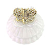 Ceramic Trinket Box Bee 8.3 x 6.8cm