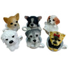 Dog in Tea Cup Figurine Assorted