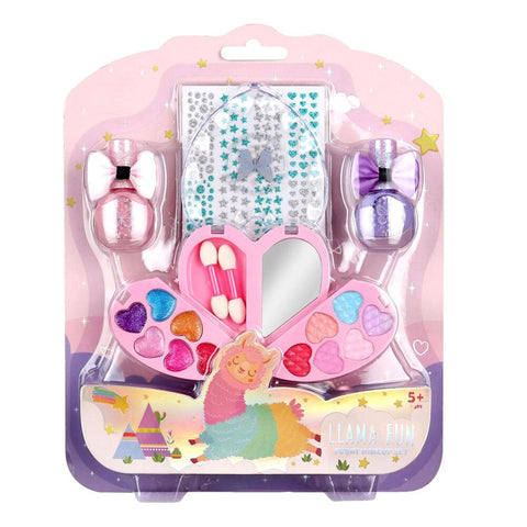 Llama Fun Kids Makeup Set with Nail Polish