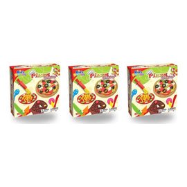 Kid's Dough Pizza Making Play Dough Set Ages 3+ Bundle of 3