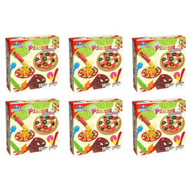 Kid's Dough Pizza Making Play Dough Set Ages 3+ Bundle of 6
