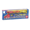 Die-Cast Racing Transporter Set Truck with 4 Race Cars Bundle of 2