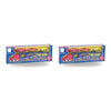 Die-Cast Racing Transporter Set Truck with 4 Race Cars Bundle of 2