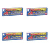 Die-Cast Racing Transporter Set Truck with 4 Race Cars Bundle of 4