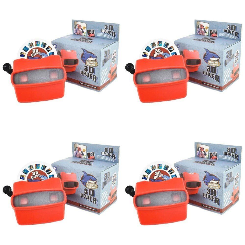 3D Viewer Ocean Theme with Picture Reel Pack of 4