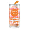 LuLu Grace Candy Pop Shower Cap Orange
