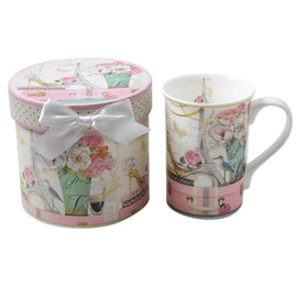 China Mug Paris Design Gift Boxed