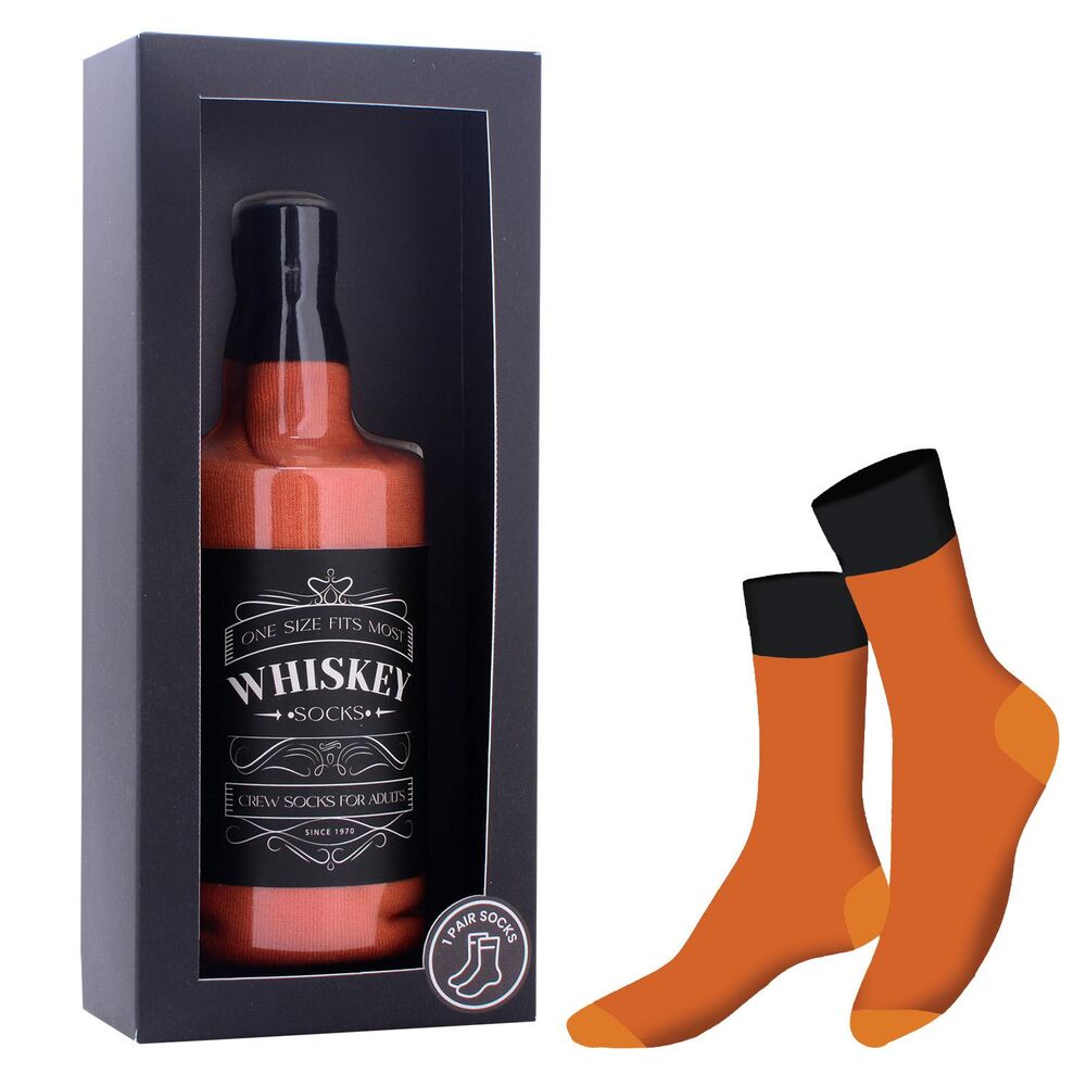 Whiskey Socks Novelty Bottle Design