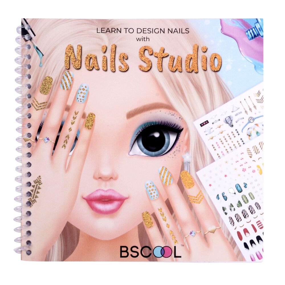 BSCOOL Nails Studio Nail Design Sticker Book