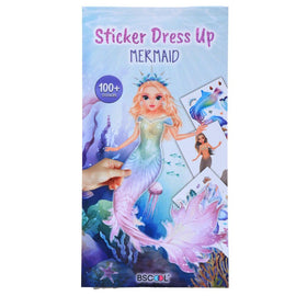 BSCOOL Sticker Dress Up Mermaid Book