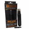 Crewman Nose and Ear Hair Trimmer Battery Powered Grooming Tool with Brush