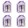Lulu Grace Lavender Earl Grey Bath Gift Set Shower Gel 200mL, Body Lotion 200mL & Bath Sponge Bundle of 4