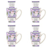 Lulu Grace Lavender Earl Grey Tea-Break Hand Care Set Mug & Hand Cream 100mL Bundle of 4