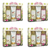 Lulu Grace Sweet Pea & Pear Bath Gift Set Shower Gel 200mL, Bubble Bath 200mL & Body Lotion 110mL Bundle of 4