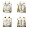 Lulu Grace Sweet Pea & Pear Hand Wash 300mL & Hand Lotion 300mL Hand Care Set Bundle of 4