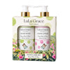 Lulu Grace Sweet Pea & Pear Hand Wash 300mL & Hand Lotion 300mL Hand Care Set Bundle of 6