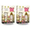 Lulu Grace Sweet Pea & Pear Bath Gift Set Shower Gel 200mL, Body Lotion 110mL & Butterfly Bath Fizzer 60g Bundle of 2