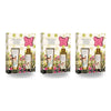 Lulu Grace Sweet Pea & Pear Bath Gift Set Shower Gel 200mL, Body Lotion 110mL & Butterfly Bath Fizzer 60g Bundle of 3