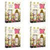 Lulu Grace Sweet Pea & Pear Bath Gift Set Shower Gel 200mL, Body Lotion 110mL & Butterfly Bath Fizzer 60g Bundle of 4