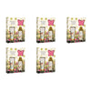 Lulu Grace Sweet Pea & Pear Bath Gift Set Shower Gel 200mL, Body Lotion 110mL & Butterfly Bath Fizzer 60g Bundle of 5