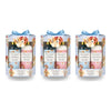 Lulu Grace Lily & Cotton Shower Gel 150mL, Body Lotion 150mL & Netting Sponge Gift Set Bundle of 3