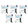 Thermoskin Plantar FXT Compression Socks Crew Medium Black Pack of 5