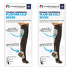 Thermoskin Plantar FXT Compression Socks Calf Medium Black Pack of 2