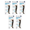 Thermoskin Plantar FXT Compression Socks Calf Medium Black Pack of 5