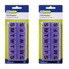 Ezy Dose 7/14 Day Medium Pill Reminder Pack of 2