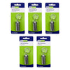 Ezy Dose Pill Container Keychain Fob Pack of 5