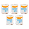 Primacrepe Elastic Crepe Bandage White 5cm x 1.6m Pack of 5