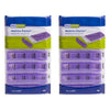 Ezy Dose Medtime Planner Weekly 4x Day with Pop-Outs Pack of 2