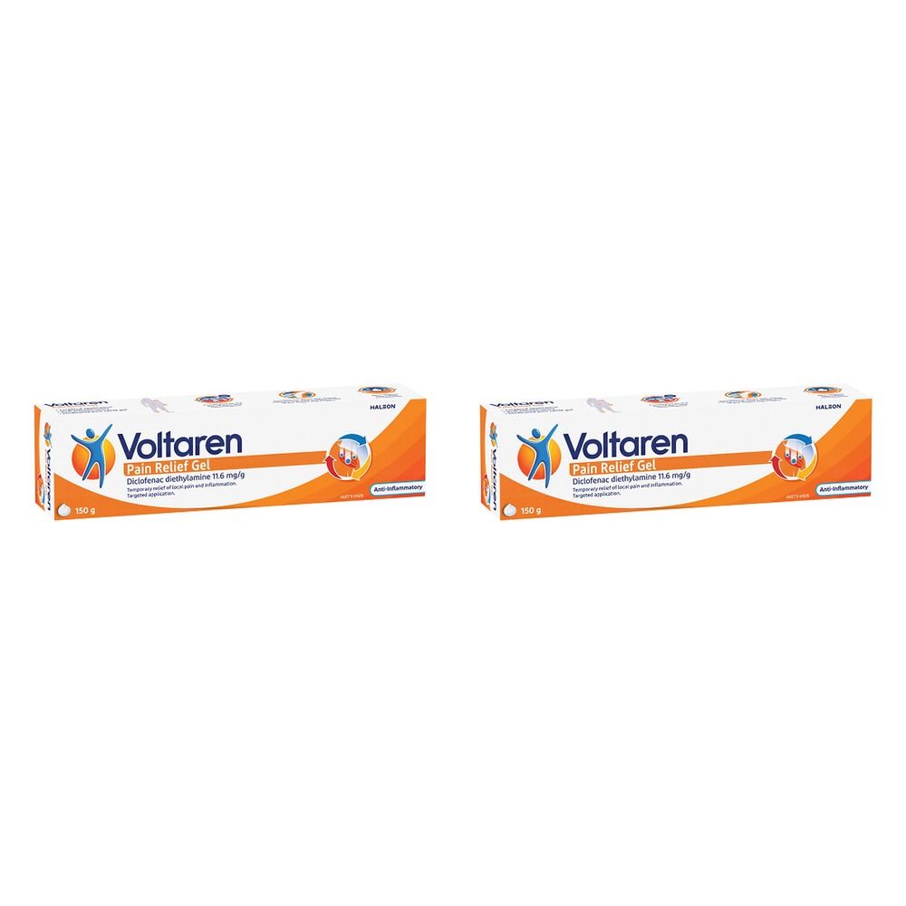 Voltaren Pain Relief Gel 150g Pack of 2