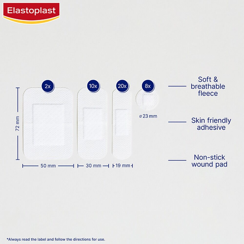 Elastoplast Sensitive Plasters 40 Pack