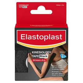 Elastoplast Kinesiology Tape Black 50mm x 5m