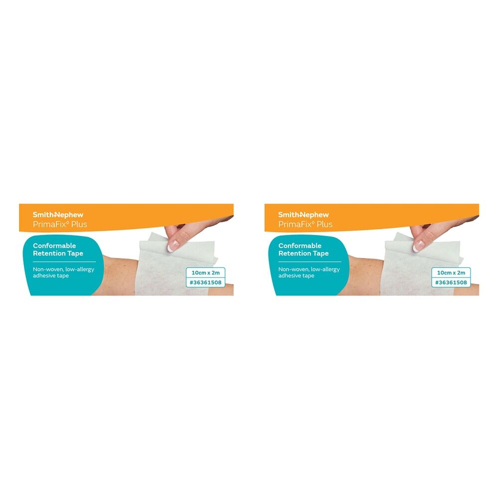 Primafix Plus Conformable Retention Tape 10cm x 2m Pack of 2