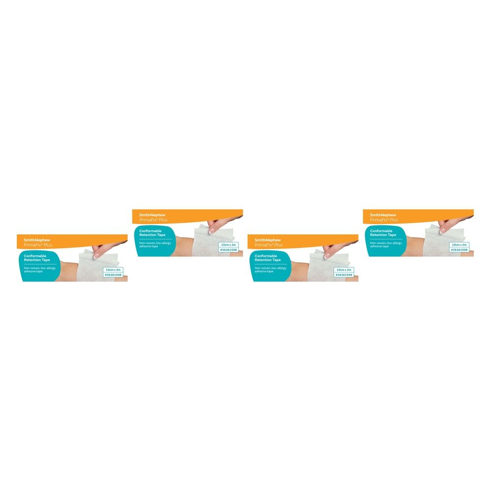Primafix Plus Conformable Retention Tape 10cm x 2m Pack of 4
