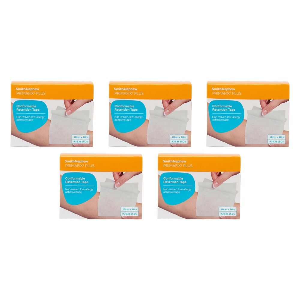 Primafix Plus Conformable Retention Tape 10cm x 10m Pack of 5