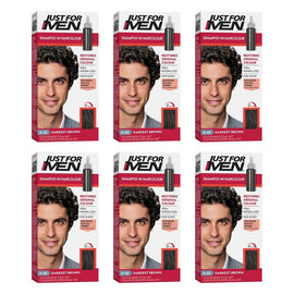 Just For Men Hair Colour Darkest Brown 66mL x 3 Bundle of 6