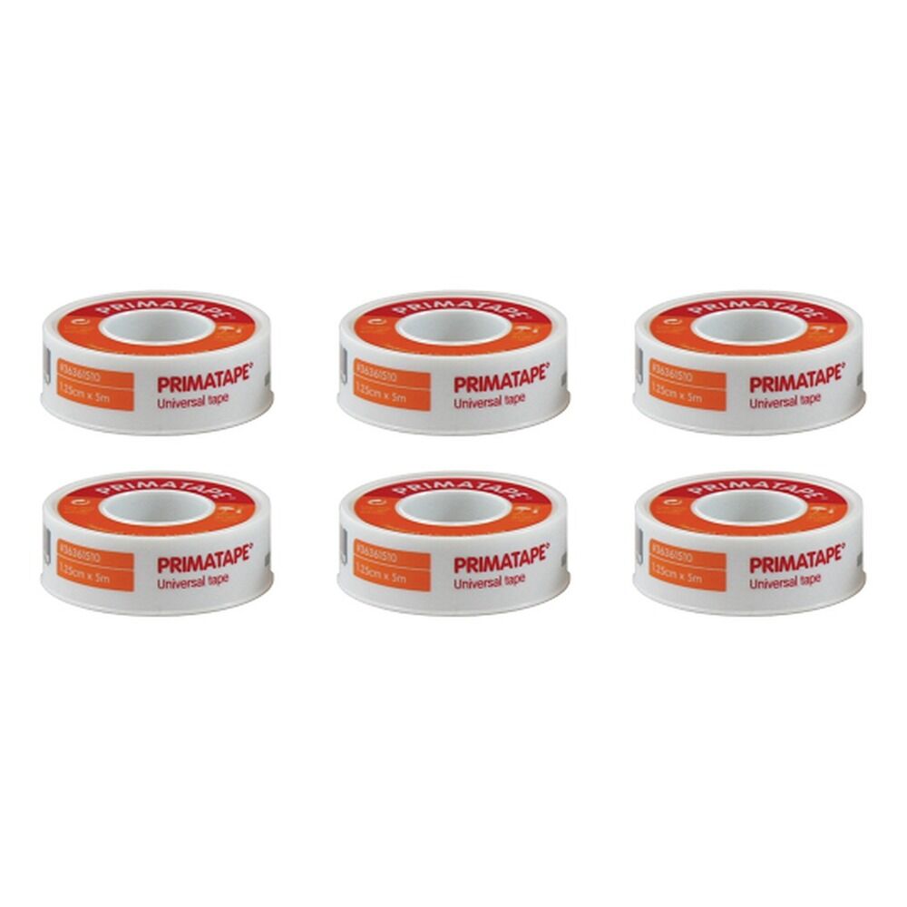 Primatape Universal Tape 1.25cm x 5m Pack of 6